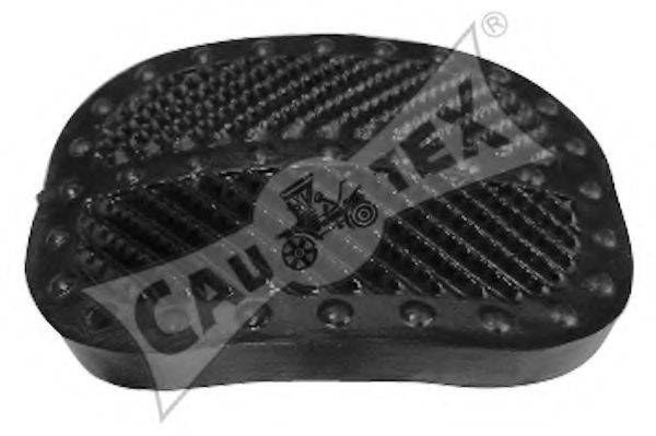 CAUTEX 011097 Педальные накладка, педаль тормоз