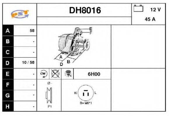 Генератор SNRA DH8016