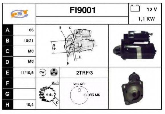 SNRA FI9001 Стартер