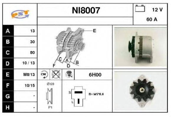 SNRA NI8007 Генератор