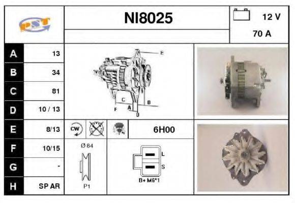 SNRA NI8025 Генератор