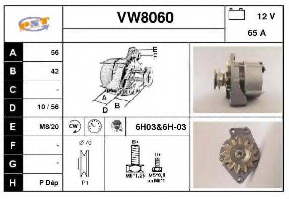 SNRA VW8060 Генератор