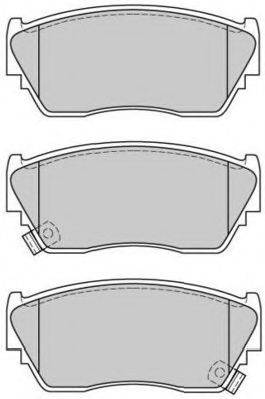 Комплект тормозных колодок, дисковый тормоз FREMAX FBP-0301