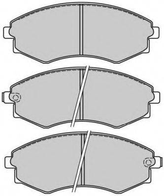 Комплект тормозных колодок, дисковый тормоз FREMAX FBP-0299