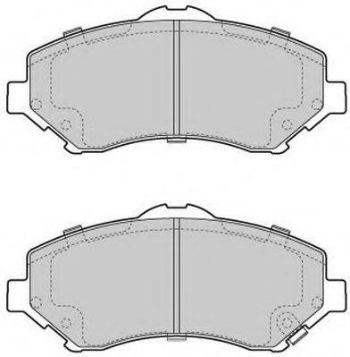 FREMAX FBP1727 Комплект тормозных колодок, дисковый тормоз