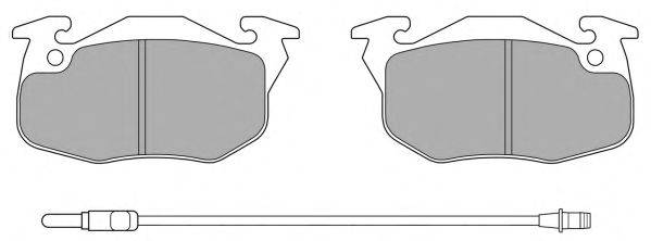 Комплект тормозных колодок, дисковый тормоз FREMAX FBP-0464-01