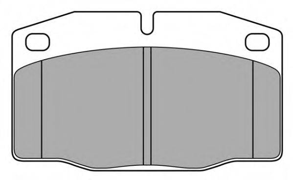 Комплект тормозных колодок, дисковый тормоз FREMAX FBP-0473