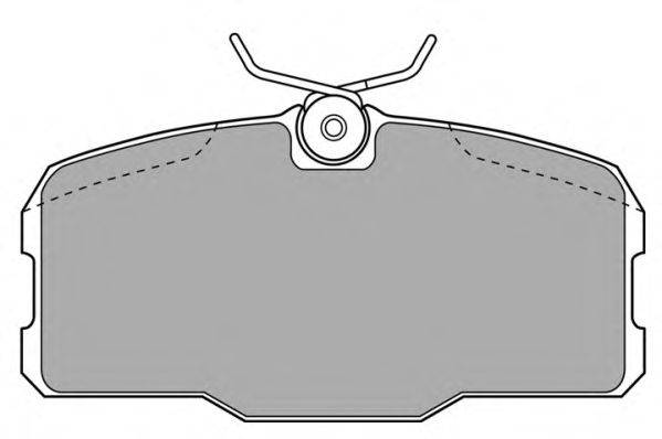 Комплект тормозных колодок, дисковый тормоз FREMAX FBP-0630