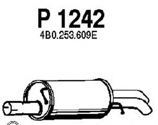 FENNO P1242 Глушитель выхлопных газов конечный