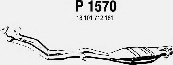 FENNO P1570 Предглушитель выхлопных газов