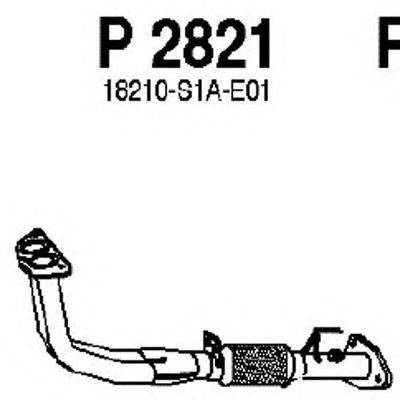 Труба выхлопного газа FENNO P2821