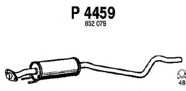 FENNO P4459 Средний глушитель выхлопных газов