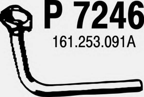 Труба выхлопного газа FENNO P7246