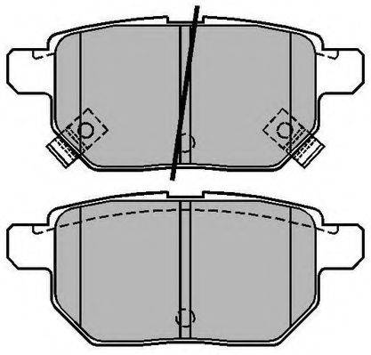 Комплект тормозных колодок, дисковый тормоз COMLINE ADB31730