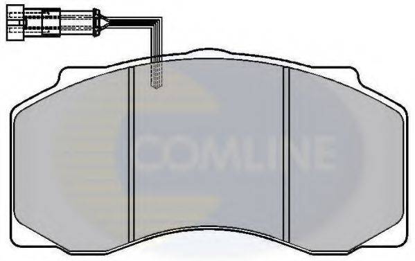 COMLINE CBP9027 Комплект тормозных колодок, дисковый тормоз