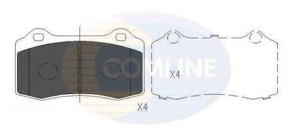 COMLINE CBP36065 Комплект тормозных колодок, дисковый тормоз
