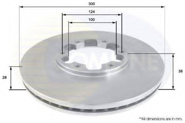 COMLINE ADC0267V Тормозной диск