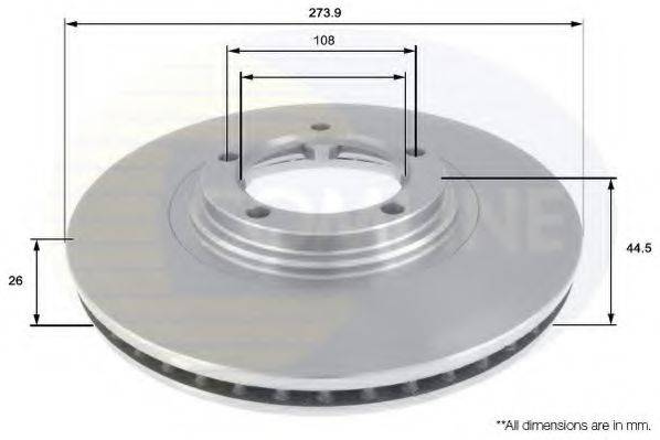 COMLINE ADC1062V Тормозной диск