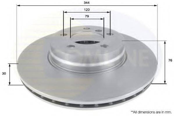 COMLINE ADC1322V Тормозной диск