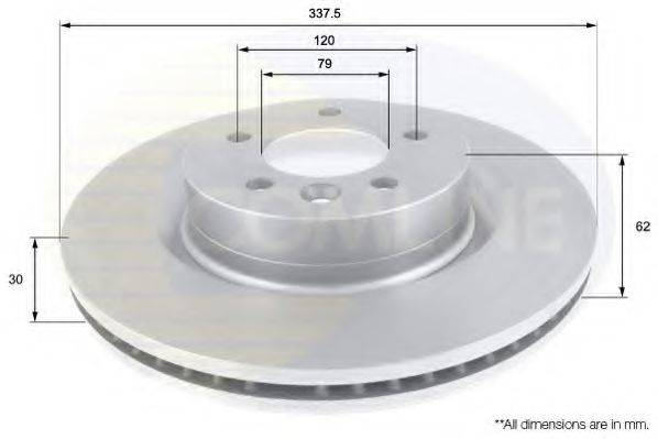 COMLINE ADC1323V Тормозной диск