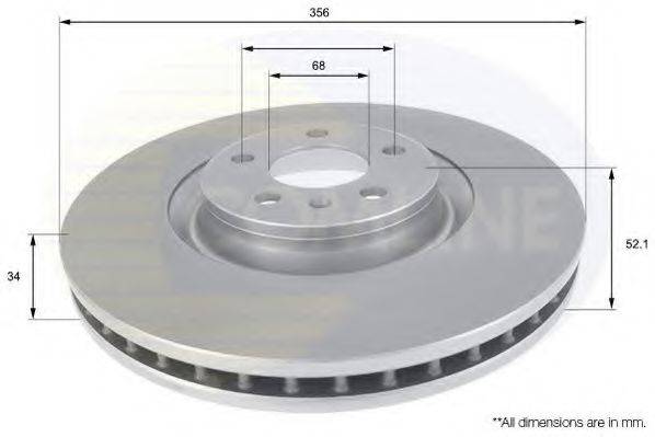 COMLINE ADC2603V Тормозной диск