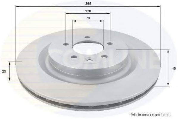 COMLINE ADC1279V Тормозной диск