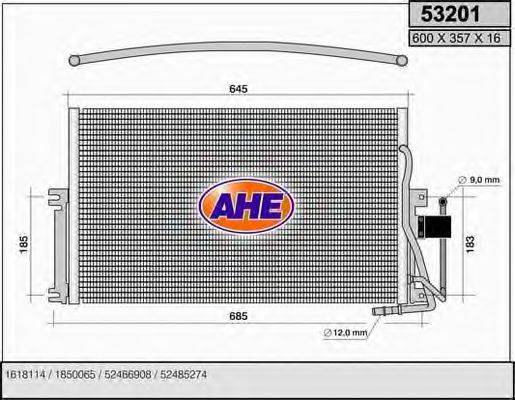 Конденсатор, кондиционер AHE 53201
