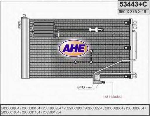 Конденсатор, кондиционер AHE 53443+C