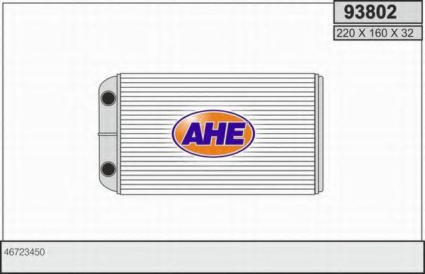 AHE 93802 Теплообменник, отопление салона