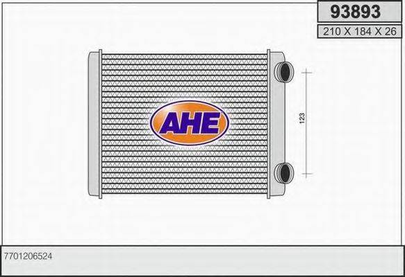 Теплообменник, отопление салона AHE 93893