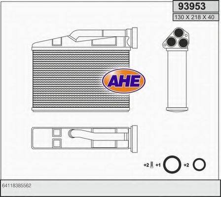 AHE 93953 Теплообменник, отопление салона