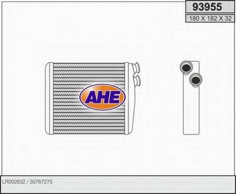 Теплообменник, отопление салона AHE 93955