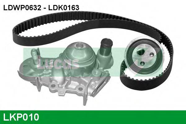 LUCAS ENGINE DRIVE LKP010 Водяной насос + комплект зубчатого ремня