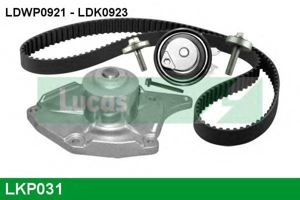 LUCAS ENGINE DRIVE LKP031 Водяной насос + комплект зубчатого ремня