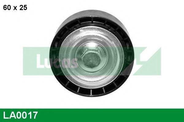 LUCAS ENGINE DRIVE LA0017 Паразитный / ведущий ролик, поликлиновой ремень