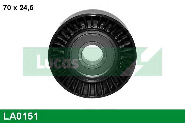 Паразитный / ведущий ролик, поликлиновой ремень LUCAS ENGINE DRIVE LA0151