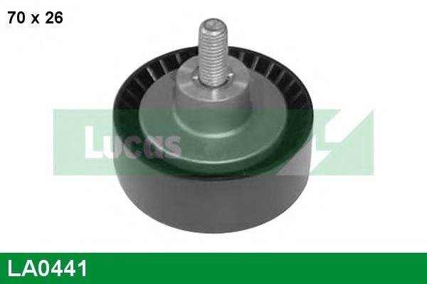 LUCAS ENGINE DRIVE LA0441 Паразитный / ведущий ролик, поликлиновой ремень