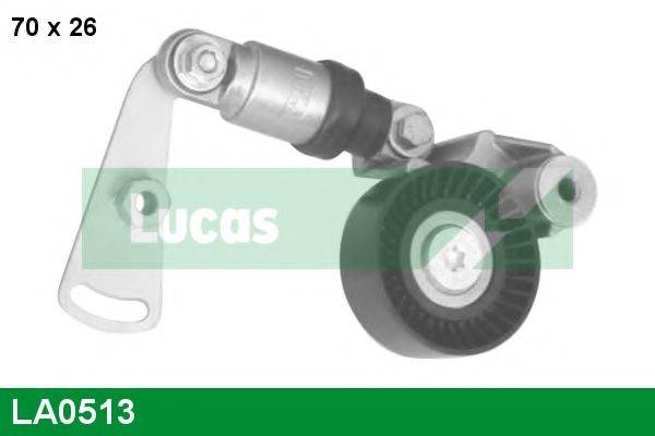LUCAS ENGINE DRIVE LA0513 Натяжная планка, поликлиновой ремень