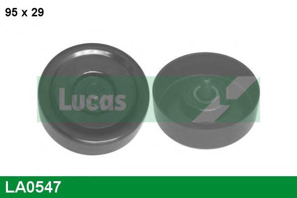 LUCAS ENGINE DRIVE LA0547 Паразитный / ведущий ролик, поликлиновой ремень