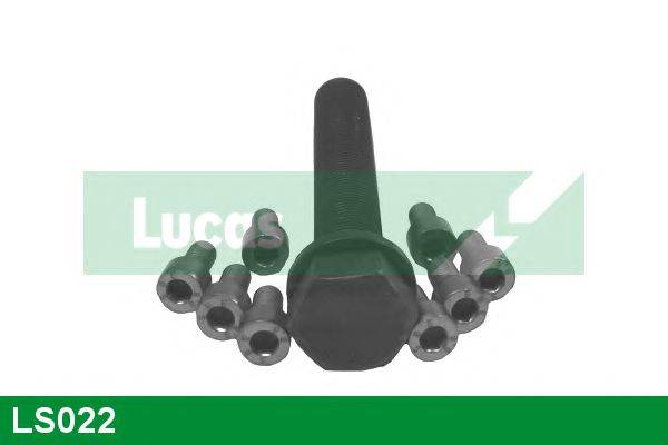 Комплект болтов, ременный шкив - коленчатый вал LUCAS ENGINE DRIVE LS022