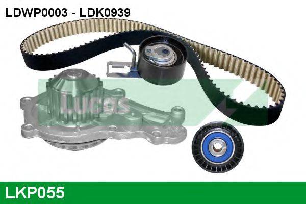 Водяной насос + комплект зубчатого ремня LUCAS ENGINE DRIVE LKP055