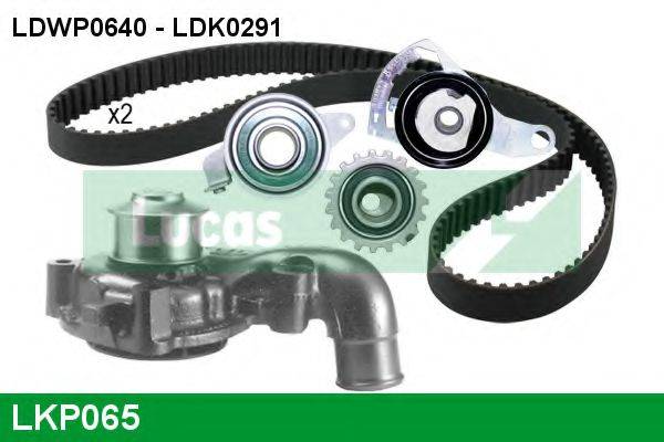 Водяной насос + комплект зубчатого ремня LUCAS ENGINE DRIVE LKP065