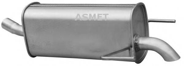 ASMET 05180 Глушитель выхлопных газов конечный