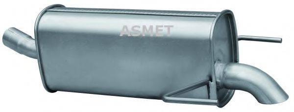 Глушитель выхлопных газов конечный ASMET 05.183