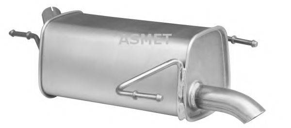 ASMET 05171 Глушитель выхлопных газов конечный