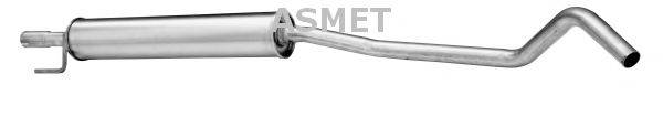 ASMET 05145 Средний глушитель выхлопных газов