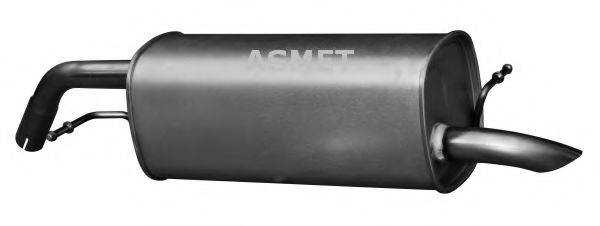ASMET 07181 Глушитель выхлопных газов конечный