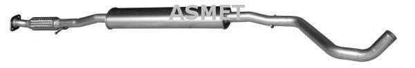 ASMET 16087 Средний глушитель выхлопных газов