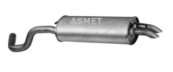 ASMET 03089 Глушитель выхлопных газов конечный