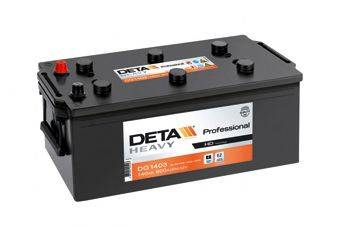 Стартерная аккумуляторная батарея; Стартерная аккумуляторная батарея DETA DG1403